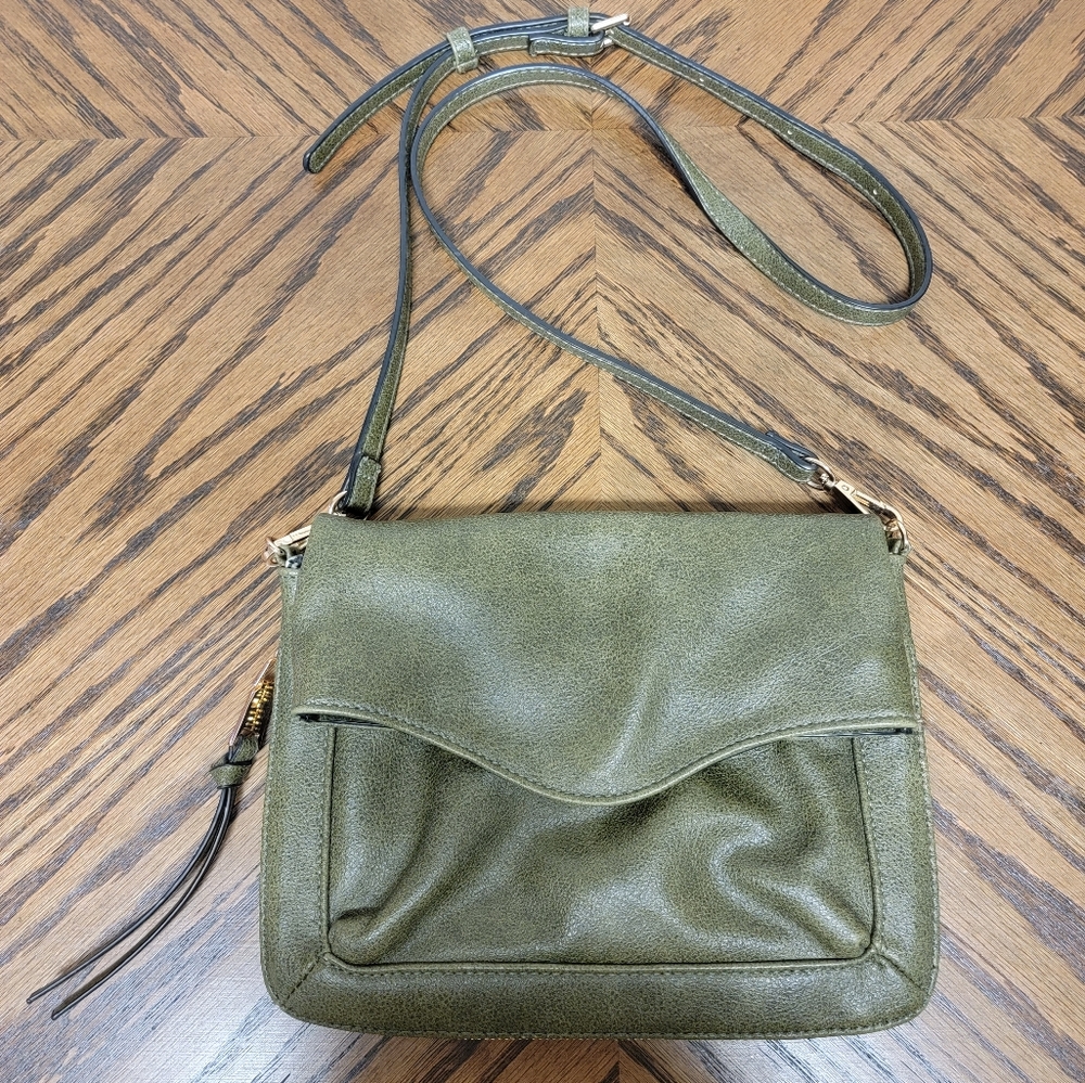 Moda Luxe Green Crossbody Purse